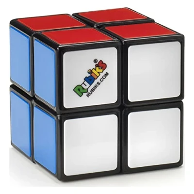Bild av Rubik&#039;s Cube 2 x färgglada pusselspel originalpussel matchande färger klassisk kub problemlösning 6063963 leksak för barn från 7 år och uppåt