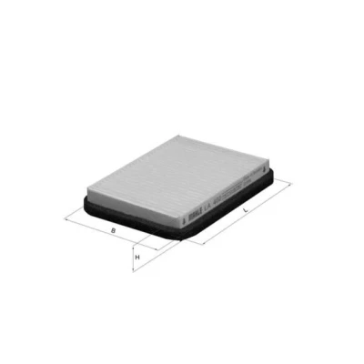 Bild av MAHLE ORIGINAL LA 400 Filtre d&#039;habitacle à particules 159,0 123 25,0 HYUNDAI: Getz