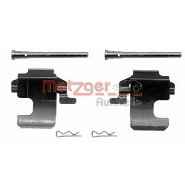 Bild av METZGER 109 1273 Kit d&#039;accessoires, plaquette de frein à disque FIAT: 500 3 portes, Panda II 5 C Cabriolet, FORD: KA portes