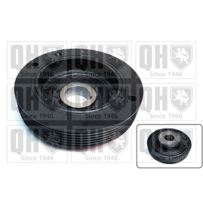 Bild av QUINTON HAZELL QCD60 Poulie Damper 130 FORD: Focus Mk1 3/5 portes, Transit Connect Van, Break