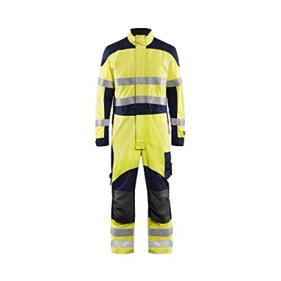 Bild av OVERALL 6089 1512 MULTINORM INHERENT VARSELGUL/MBLÅ D96 Beijerbygg Byggmaterial