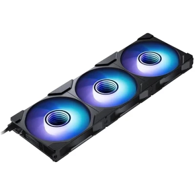 Bild av Phanteks M25 Gen2 120mm DRGB Reversed Fläkt 3pk (svart)