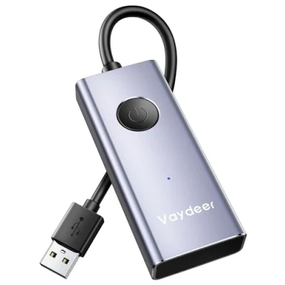 Bild av VAYDEER USB port mus Jiggler mover körfri, med på/av knapp, simulera musrörelser för att förhindra datorn går in i viloläge, plug and play