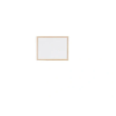 Bild av Bi Office Budget whiteboard med träram, kan torkas i torr, 5 storlekar valbara, 40 x 30 cm