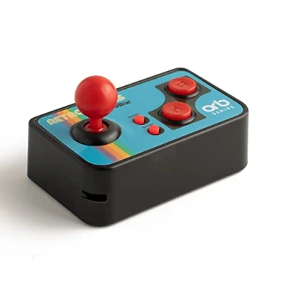 Bild av Plug and play retro TV spelkonsol, 200 integrerade spel, för vuxna och barn, 8 vägs joystick 2 knappar, ThumbsUp!