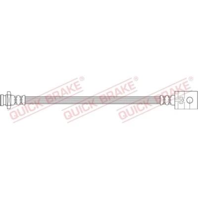 Bild av QUICK BRAKE 62.017 Flexible De Frein 473 M10x1 avec filetage intérieur/taraudage NISSAN: Pick Up