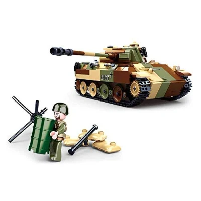 Bild av Sluban M38 B0859 Wii Medium Tank 2 i 1, Mehrfarbig