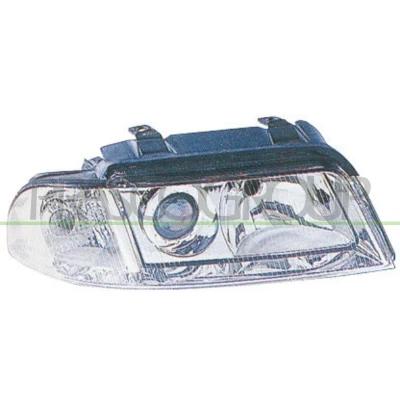 Bild av PRASCO AD0194903 Phares droit H7/H7 sans commande pour correcteur de site projecteur AUDI: A4 B5 Berline, Avant