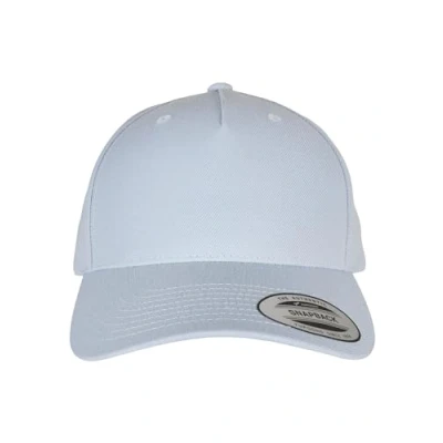 Bild av Flexfit YP Classics 5PANEL Curved Visor Snapback Keps, Storlek: One Size, Ballad blue