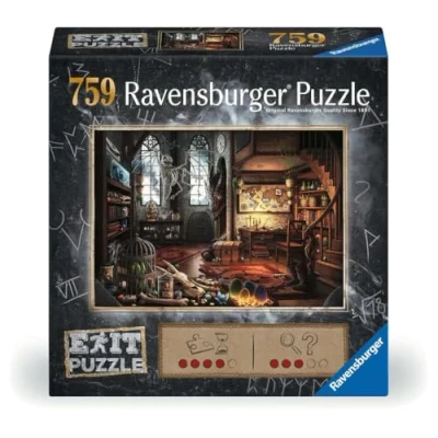 Bild av Ravensburger EXIT pussel 19954 i draklaboratoriet 759 bitar