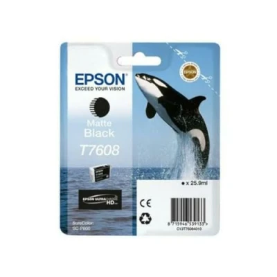 Bild av Epson T7608 matte black original ink cartridge Bläckpatron Mattsvart