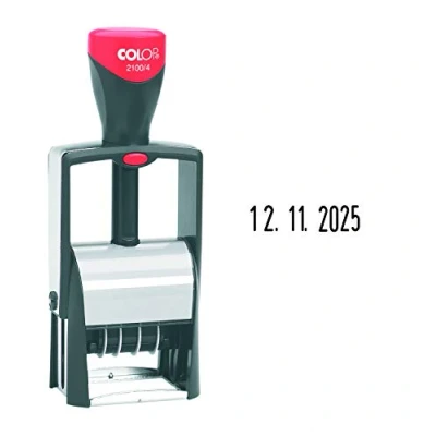 Bild av COLOP 106935 datumstämpel Classic Line 2100/4 datum i siffror tryckfärg svart