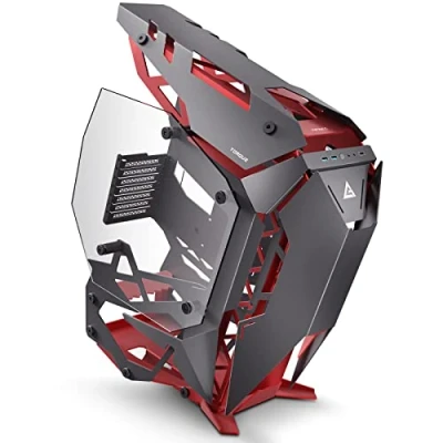 Bild av Antec Torque datorfodral Midi Tower svart, röd (Midi Tower, PC, aluminium, röd, ATX, EATX, ITX, Micro Gaming)