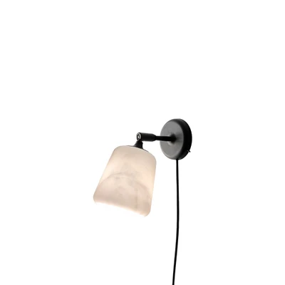 Bild av New Works Material Edition vägglampa, marmor