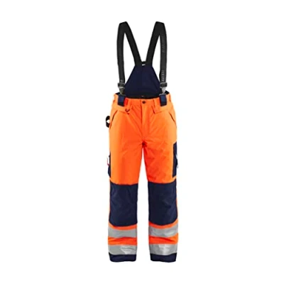 Bild av VARSELBYXA 1885 1977 VINTER VARSELORANGE/MARINBLÅ D116 Beijerbygg Byggmaterial