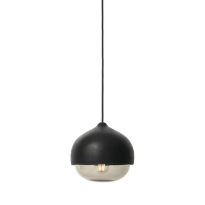 Bild av Mater Terho Pendant Lamp Hängande lampa Sort Farvet Lakeret Medium M : Ø 240 mm H 215