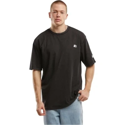 Bild av Starter Essential TEE Tshirt bas, Storlek: Large, Black acid washed