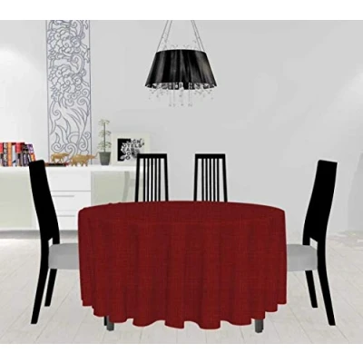 Bild av Soleil d&#039;Ocre Galax Nappe, Polyester, Rouge, diameter 180 cm