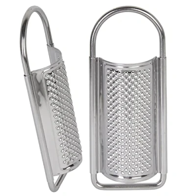 Bild av wenco muskot rivjärn av rostfritt stål, 15 cm, silver, Perfekt för fint rivning muskotnöt, kanel och kryddor. Hållbar, diskmaskinssäker, utrymmesbesparande. alla kök