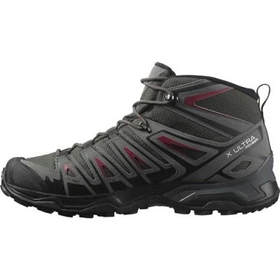Bild av Salomon X Ultra Pioneer Mid Gore tex herr Vandringssko, Peat Quiet Shade Biking Red, 42 2/3 EU
