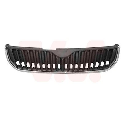 Bild av VAN WEZEL 7636510 Kylargrill krom/svart
