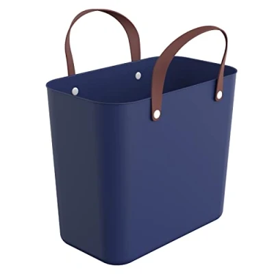 Bild av Rotho Albula shoppingkorg 25 l, plast (PP återvunnen), Grön, l (40,0 x 23,5 34,0 cm), 25l Nya