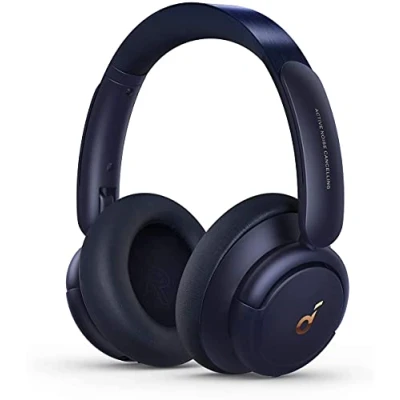 Bild av Soundcore av Anker Life Q30 hybrid aktiva brusreducerande hörlurar med flera lägen, högupplöst ljud, anpassad EQ via app, 40 h speltid, Bluetooth hörlurar, multipunktsanslutning (Renoverad)