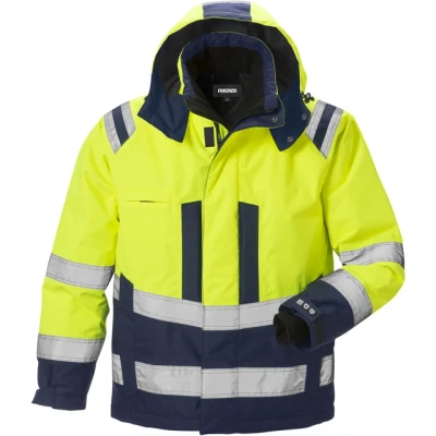 Bild av VINTERJACKA VARSEL 4035 GTT VARSELGUL/MARIN STL L Beijerbygg Byggmaterial