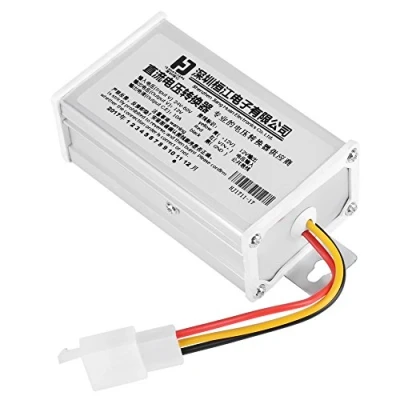 Bild av DC to Buck Converter Step Down Transformator Voltage Reducer Input 24V 60V Output 12V 10 A / 120W Power Supply Regulator for Electric Vehicle Golf Cart Club Auto Scooter Bicylce