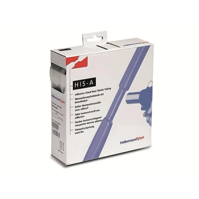 Bild av Hellermann Tyton HIS A Krympslang 3:1, transparent 9/3 mm, 5 m