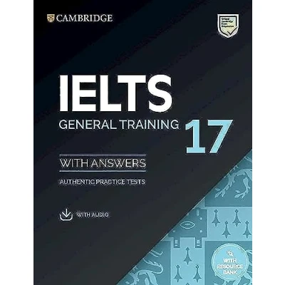 Bild av IELTS 17 General Training Student&#039;s Book With Answers Audio Resource Bank: Answers, Authentic Practice Tests