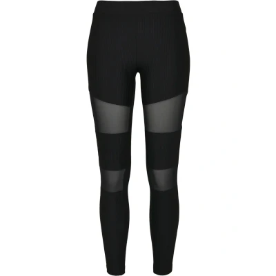 Bild av Urban Classics Dam Tech Mesh Rib Leggings för kvinnor