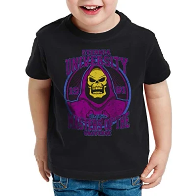 Bild av style3 Eternia University T shirt för barn he Masters Universe Man Skeletor Anime