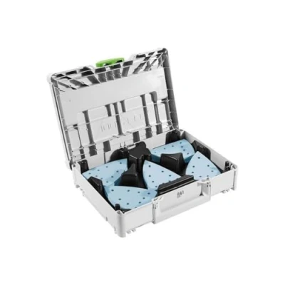 Bild av Festool slipmedel Systainer3 SYS STF Delta GR set granat, blå, Blå