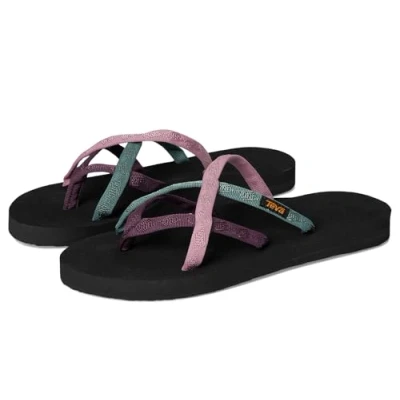 Bild av Teva Olowahu Platt slipin, Storlek: 37, Lilas multi Textil