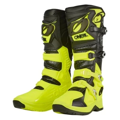 Bild av O&#039;NEAL 0337 313, Motorcykelkänga Unisex Vuxen, 47 EU, Svart neongul, EU