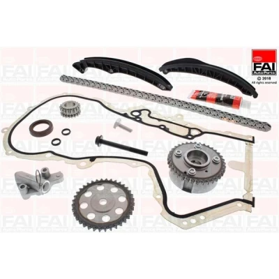 Bild av FAI AutoParts TCK202L2VVT Jeu de distribution à chaînes avec joints, roues dentées roue dentée Simplex, chaîne faible bruit