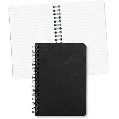 Bild av Clairefontaine 785961C spiralbok (age bag linjerad, 9,5 x 14 cm, 50 ark) 1 st svart