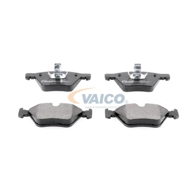 Bild av VAICO V20 8126 Jeu de plaquettes frein Q+, Première Monte Essieu avant préparé pour indicateur d&#039;usure, contact signal d&#039;usure exclu