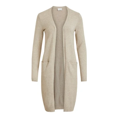 Bild av Vila dam VIRIL Long L/S stickad kofta NOO 14042770, BRUN, L