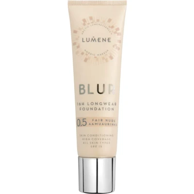 Bild av Lumene Blur 16H Longwear Foundation SPF15 0.5 Fair Nude 30 ml