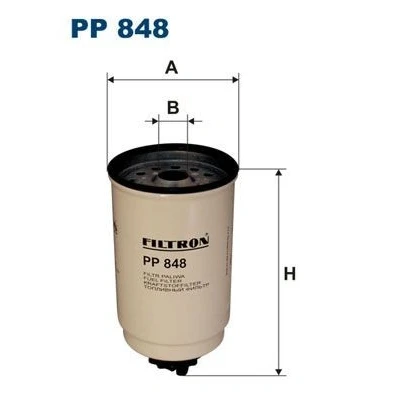 Bild av Bränslefilter FILTRON PP 848