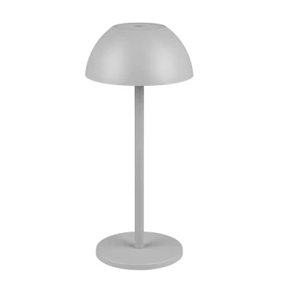 Bild av Reality Leuchten LED utomhus batteri bord Ricardo R54106177, plast Ultimate grå, inkl. 1,7 watt LED, 4 vägs touch