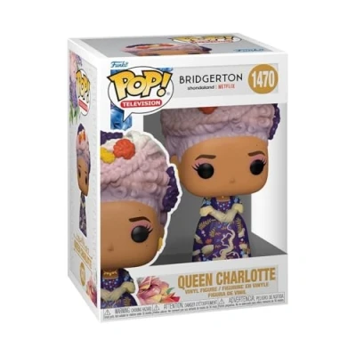 Bild av Funko POP! TV: Bridgerton Queen Charlotte Samlarobjekt Vinylfigur Presentidé Officiell Merchandise Leksaker för barn och vuxna TV fans Modellfigur samlare utställning