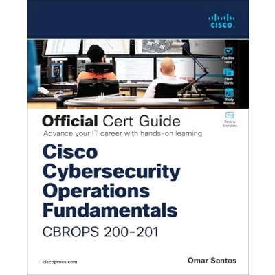 Bild av Cisco Cybersecurity Operations Fundamentals CBROPS 200 201 Official Cert Guide