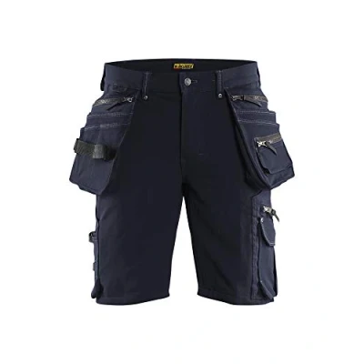 Bild av HANTVERKSSHORTS 1988 1644 4 VÄ STRETCH X1900 BLÅ/SVART C56 Beijerbygg Byggmaterial