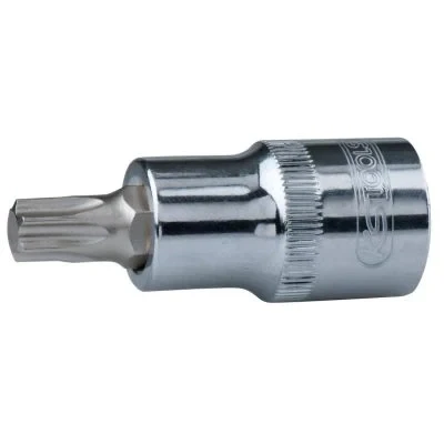 Bild av KS TOOLS 918.1627 Clé à douille DIN3120, ISO1174 T45 Acier chrome vanadium Torx moleté