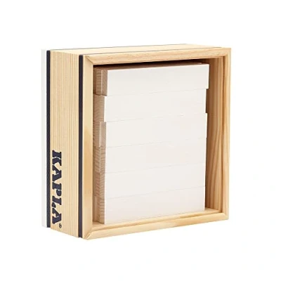 Bild av Kapla 40 pack QUADRATE vit