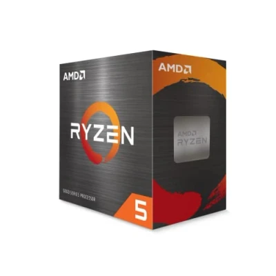 Bild av AMD Ryzen™ 5 5600XT processor, 6 kärnor/12 trådar, Zen 4 arkitektur, 35 MB cache, 65W TDP, upp till 4,7 GHz frekvens boost, uttag AM4, med Wraith Stealth fläkt