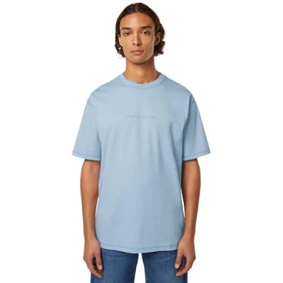 Bild av Scotch &amp; Soda Front Chest LOGO Tshirt med print, Storlek: Large, Sky blue